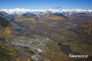 Crested Butte Fall Aerial