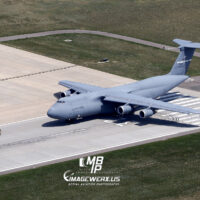 C-5 Galaxy at Buckley Air Force Base Aurora Colorado