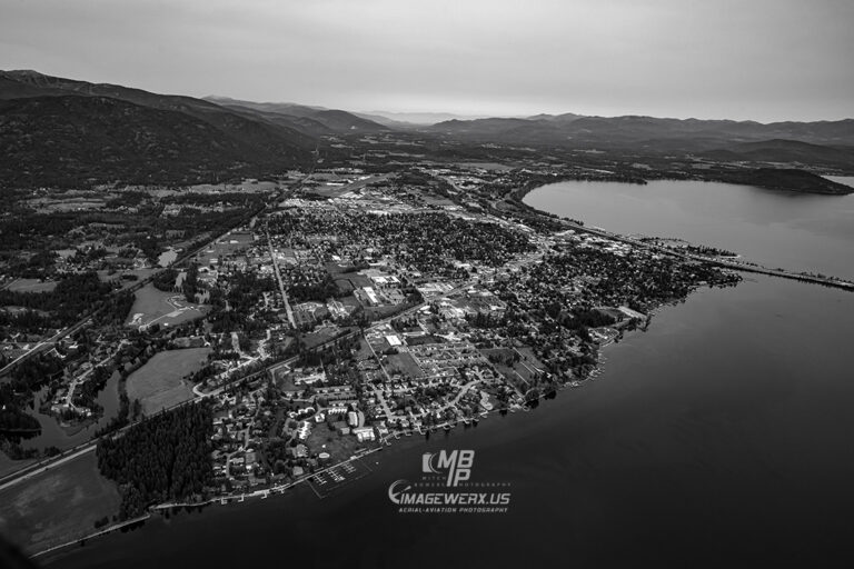 Sandpoint Idaho Aerial ImageWerx Aerial & Aviation Photography